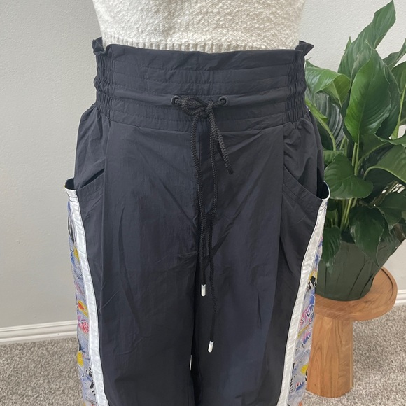 FP Movement by Free People Black Track Pants with Multicolor Trim - Picture 4 of 11